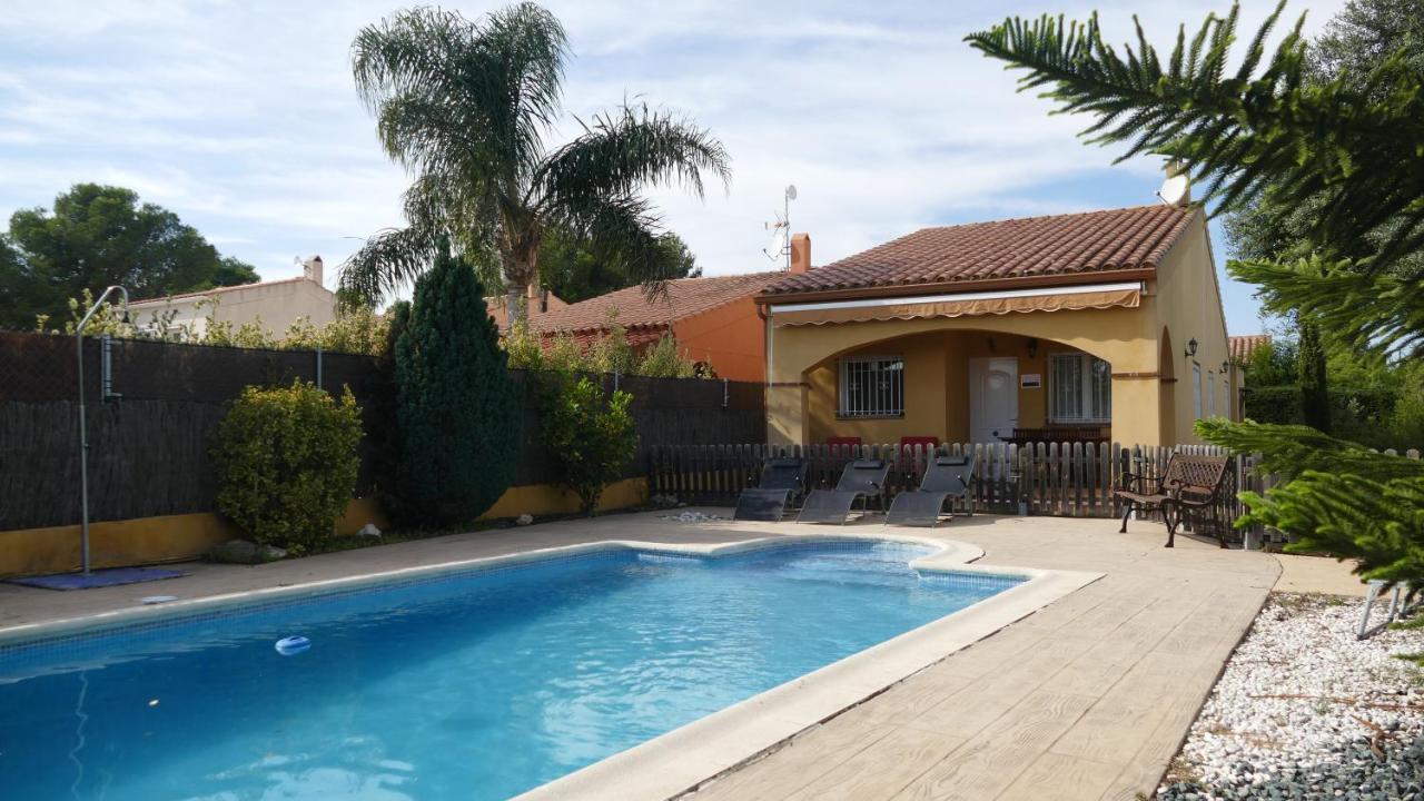 Xalet Piscina Privada Ibiscus Villa L'Ametlla de Mar Kültér fotó