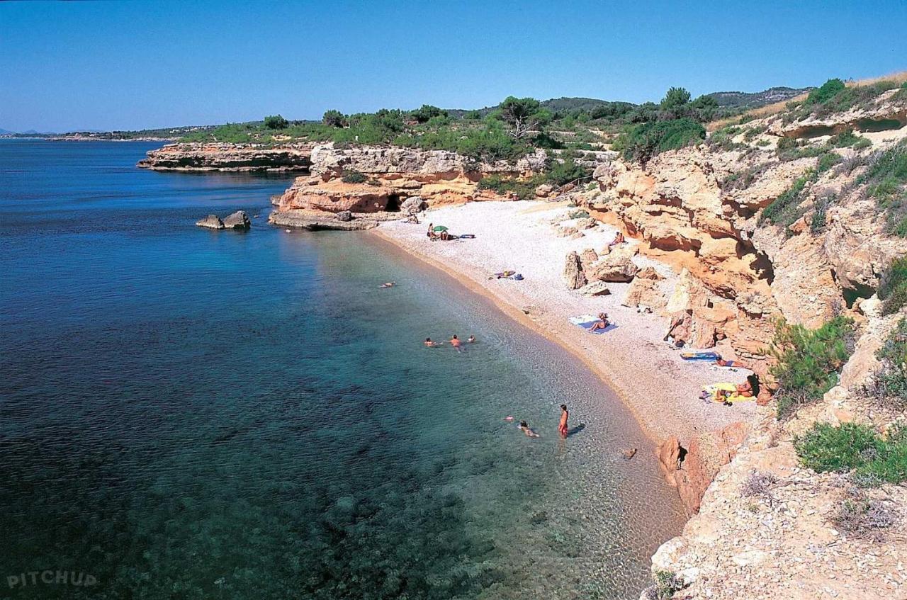 Xalet Piscina Privada Ibiscus Villa L'Ametlla de Mar Kültér fotó