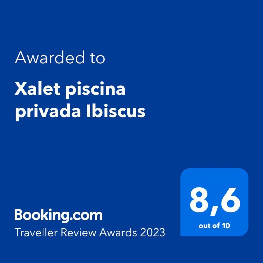 Xalet Piscina Privada Ibiscus Villa L'Ametlla de Mar Kültér fotó